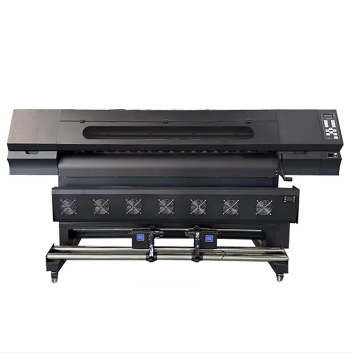 מכונת אקו סולבנט עם שני ראשי הדפסה