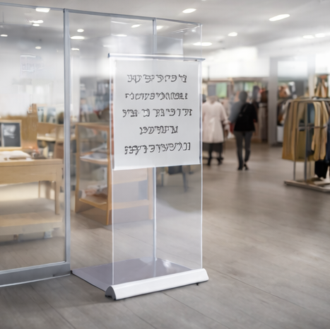 גליל פוליאסטר שקוף