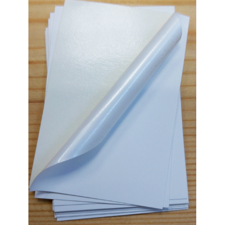 מדבקה פוליאסטר לבן מט 33/48.3 ( 200יח ) ת חוץ