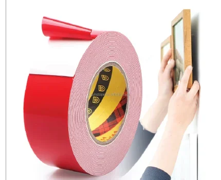 גליל דבק דו צדדי אדום