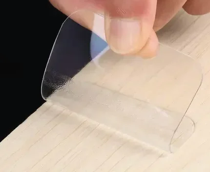 מדבקה דו צדדית רב פעמית