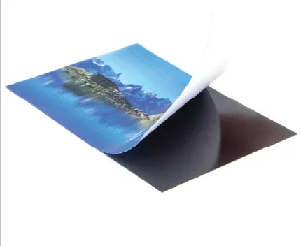 גליונות מגנט 48.8/33 ס"מ עם דבק 0.4 מיקרון - 100 בחבילה