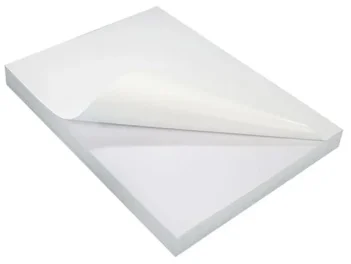 מדבקת ויניל  מט מדבקת פוליאסטר