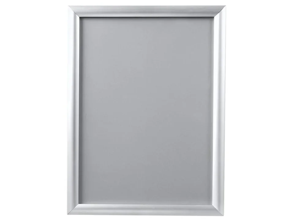 מסגרת סנייפ פריים אלומיניום A4 עובי 25 מ"מ + ידית (10 בקופסא)