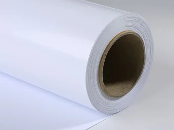 גליל ויניל מדבקה לבן מולטי טק