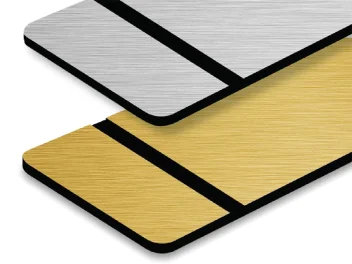 פלסטיק מוברש לחריטה