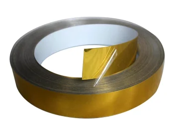 גליל אלומיניום זהב מראה