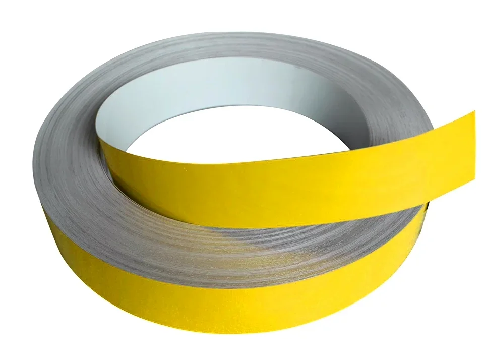 גליל אלומיניום צהוב רוחב 6 ס"מ אורך 100 מטר עובי 0.6 מ"מ