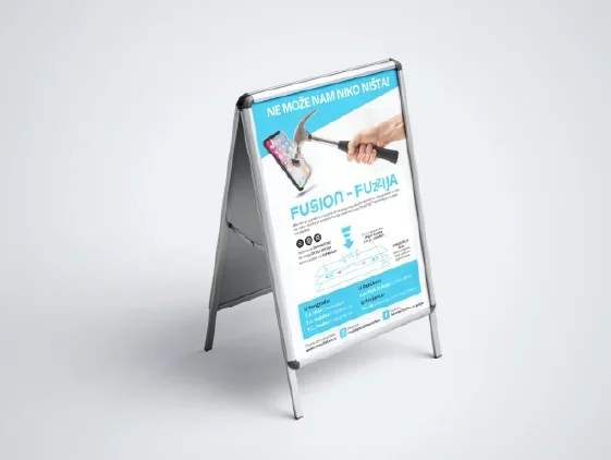 מתקן תצוגה חמור אלומניום קליפס