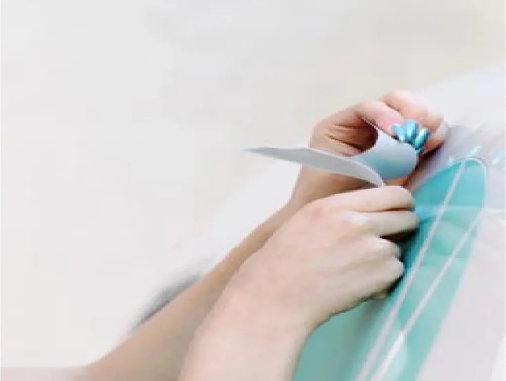 גליל מדבקה דו צדדי גודי pp קליר רוחב 104 סמ 50 מטר 6015837