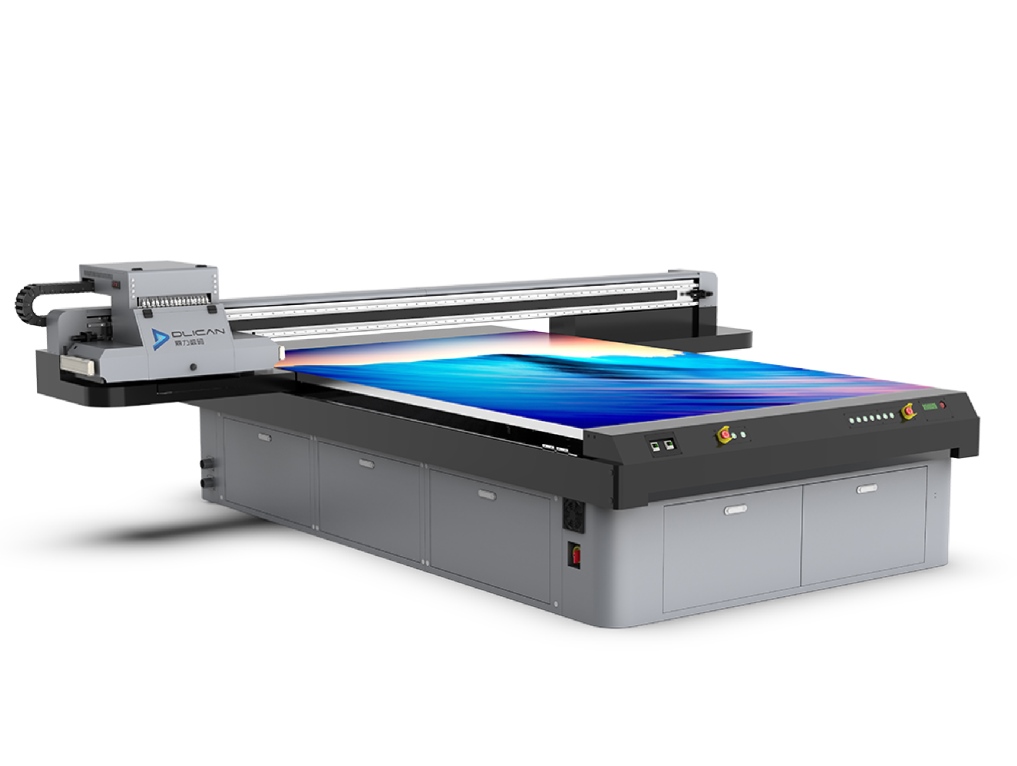 מכונת UV יו וי פלאט בד 200/300  3 ראשים Richo G6