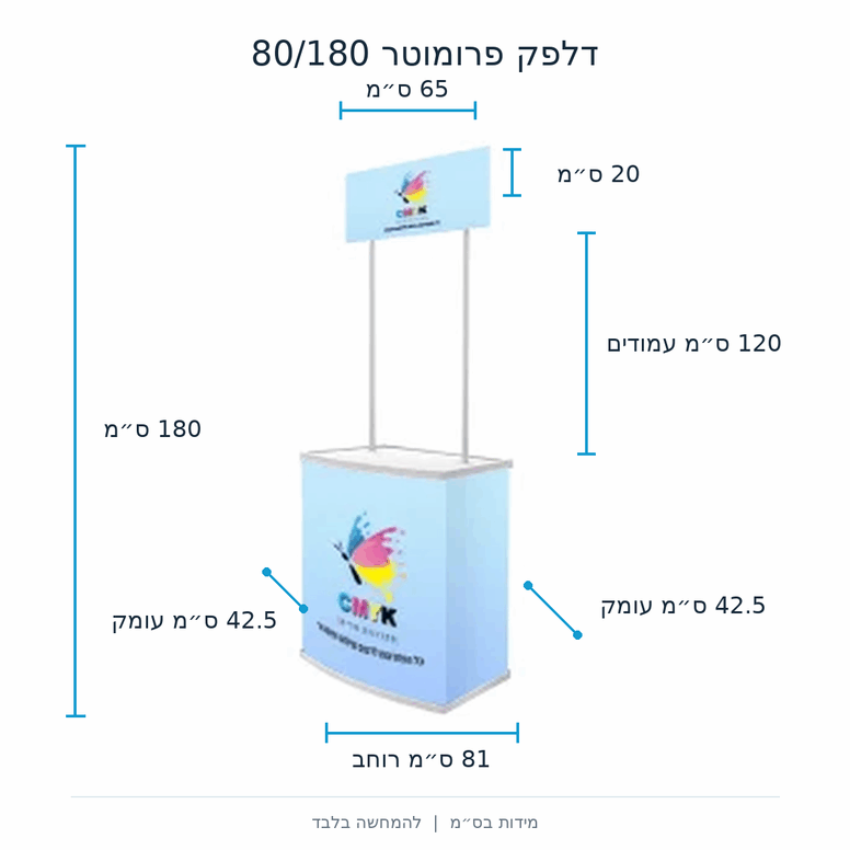 דלפק פרומוטר 80/180