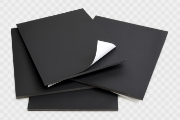 לוח מוקצף שחור + דבק