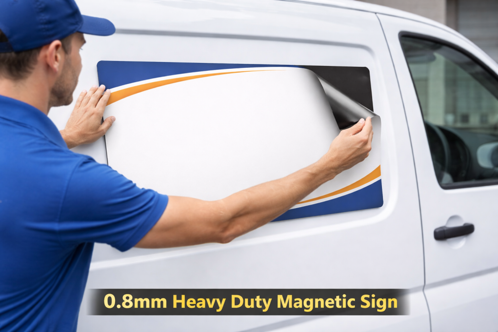 גליל מגנט טבעי עובי 0.8 ממ