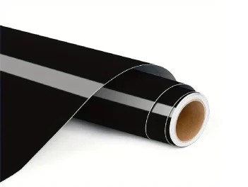 גליל ויניל מדבקה שחור
