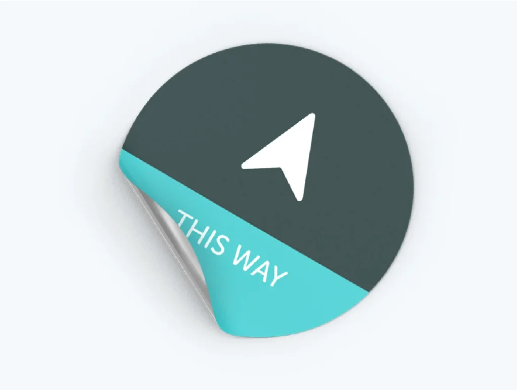 גליל מדבקת רצפה אלומיניום