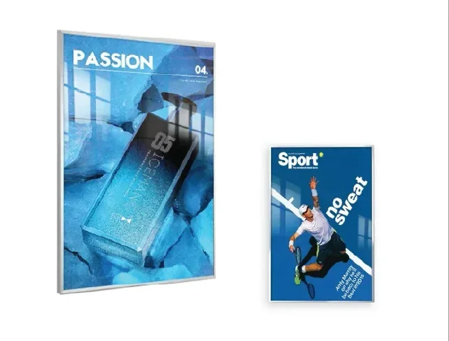 מסגרת אלומיניום כסף 50/70 ס"מ דגם B13