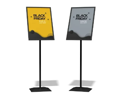 שלט פוסטר אנכי נפתח 50/70