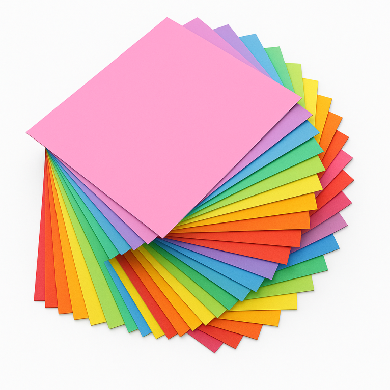 חב' נייר צילום צבעוני ורוד 160 גר' A4 דגם 833