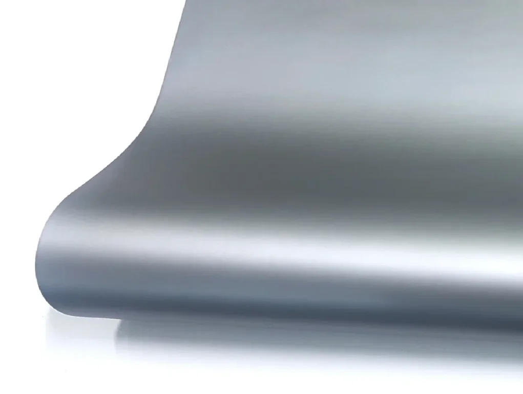 גליל ויניל מדבקה כסף מט