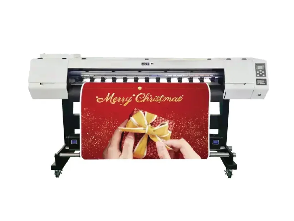 מכונת אקו סולבנט עם ראש הדפסה אחד