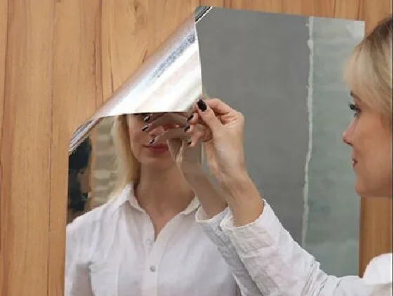 גליל מדבקת מראה