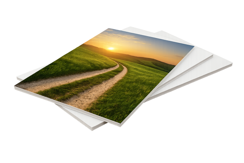 קרטון דיספלי בורד מצופה