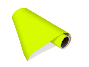 גליל נייר זוהר פוספור פיגמנט צהוב