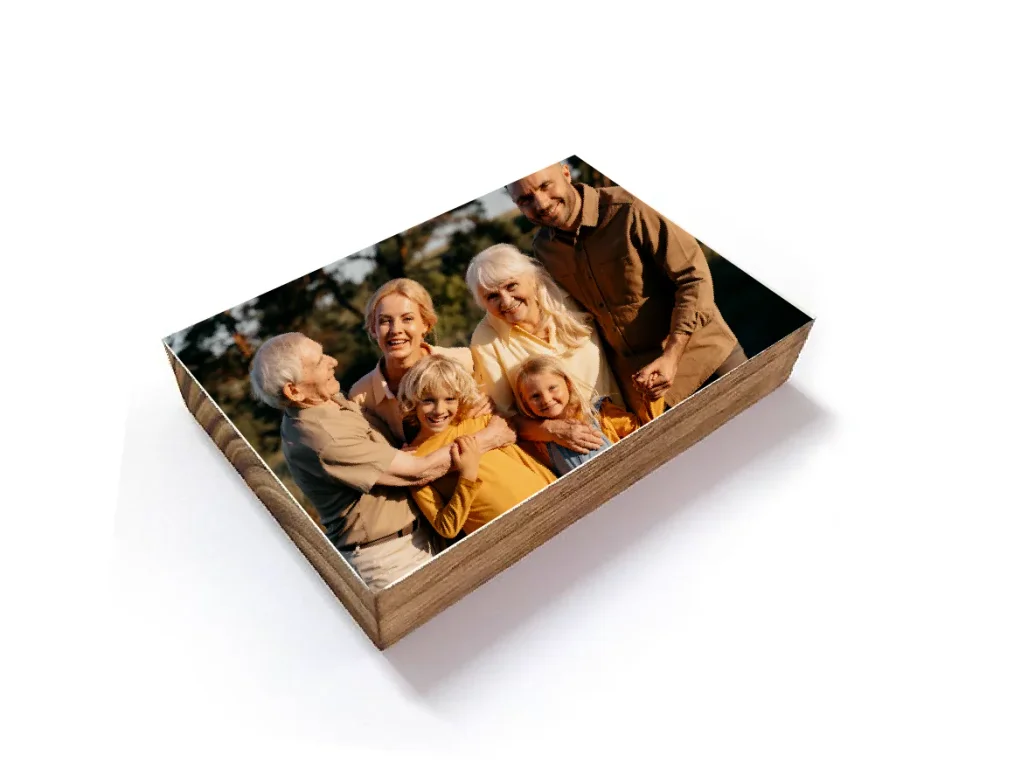 פנל פוטו עץ שרוף 28 מ"מ 10/15 ס"מ + דבק (120 יח' בקרטון)