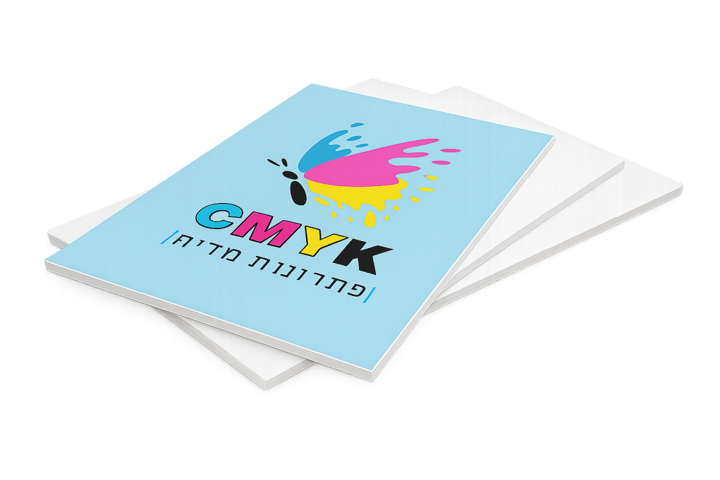 קרטון דיספלי בורד מצופה