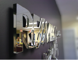 פרספקס כסף מראה  אקרילי